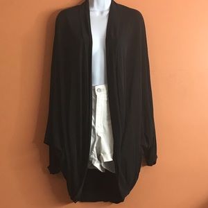 Beautiful Dark Gray Cocoon Cardigan